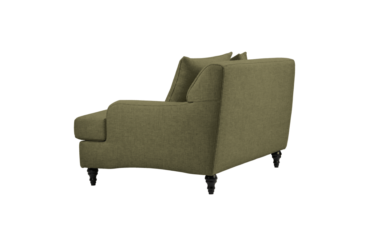 Senia Cuddle Chair in Mosquito Sycamore