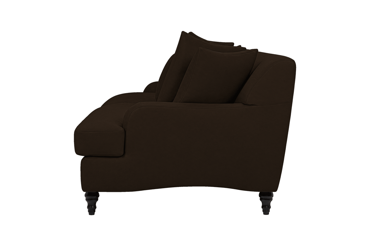 Senia Large Sofa in Marfa Charcoal
