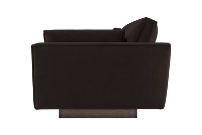 Stanley Large Sofa 2 Cushions in Dante Ebony