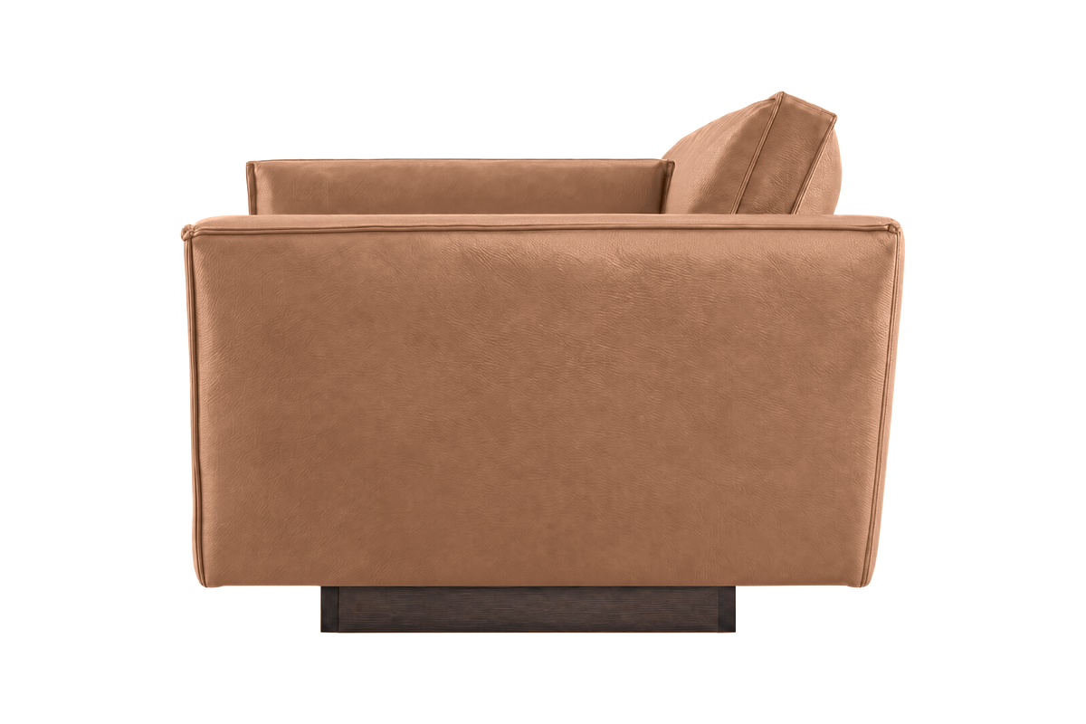 Stanley Large Sofa 3 Cushions in Momo Camel