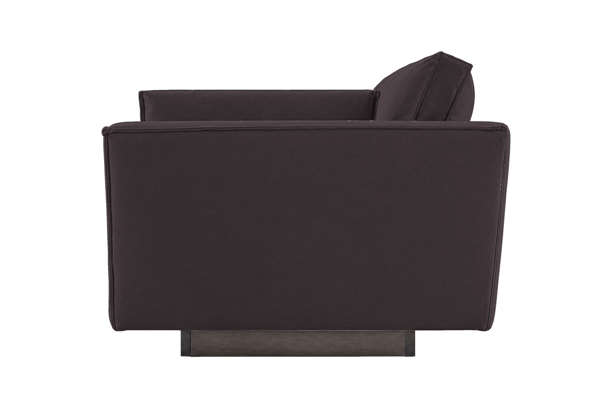Stanley Large Sofa 3 Cushions in Dante Charcoal
