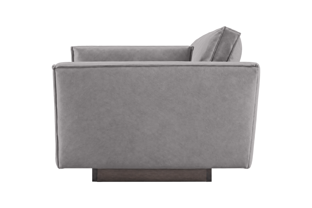 Stanley Large Sofa 3 Cushions in Dante Meteor