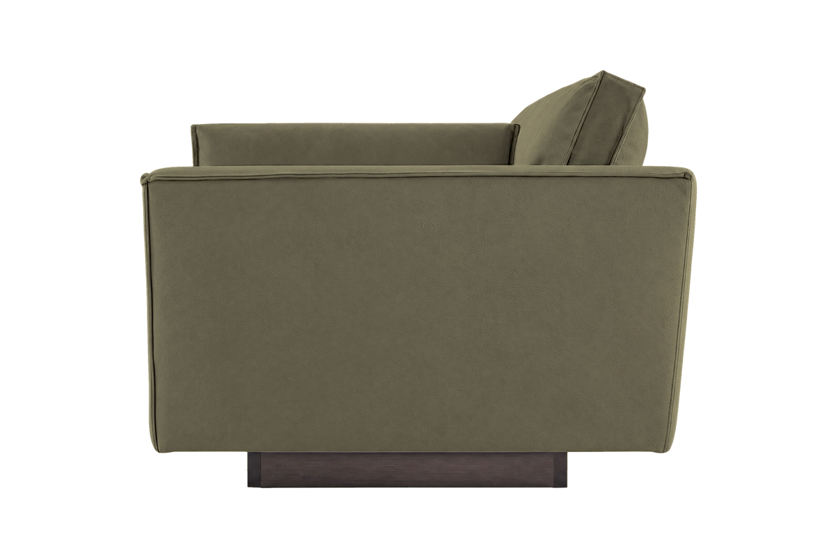 Stanley Large Sofa 3 Cushions in Felix Olive