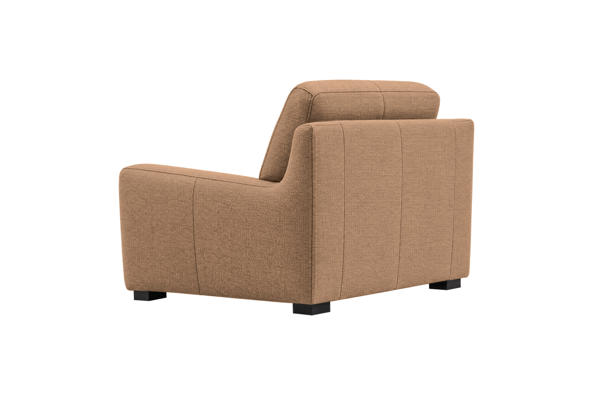 Theo Armchair in Roni Biscotti