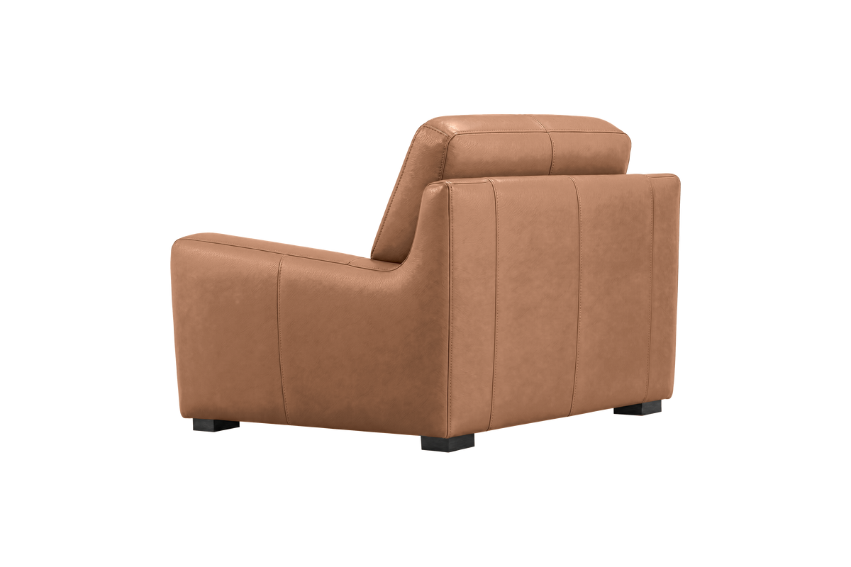 Theo Armchair in Momo Camel