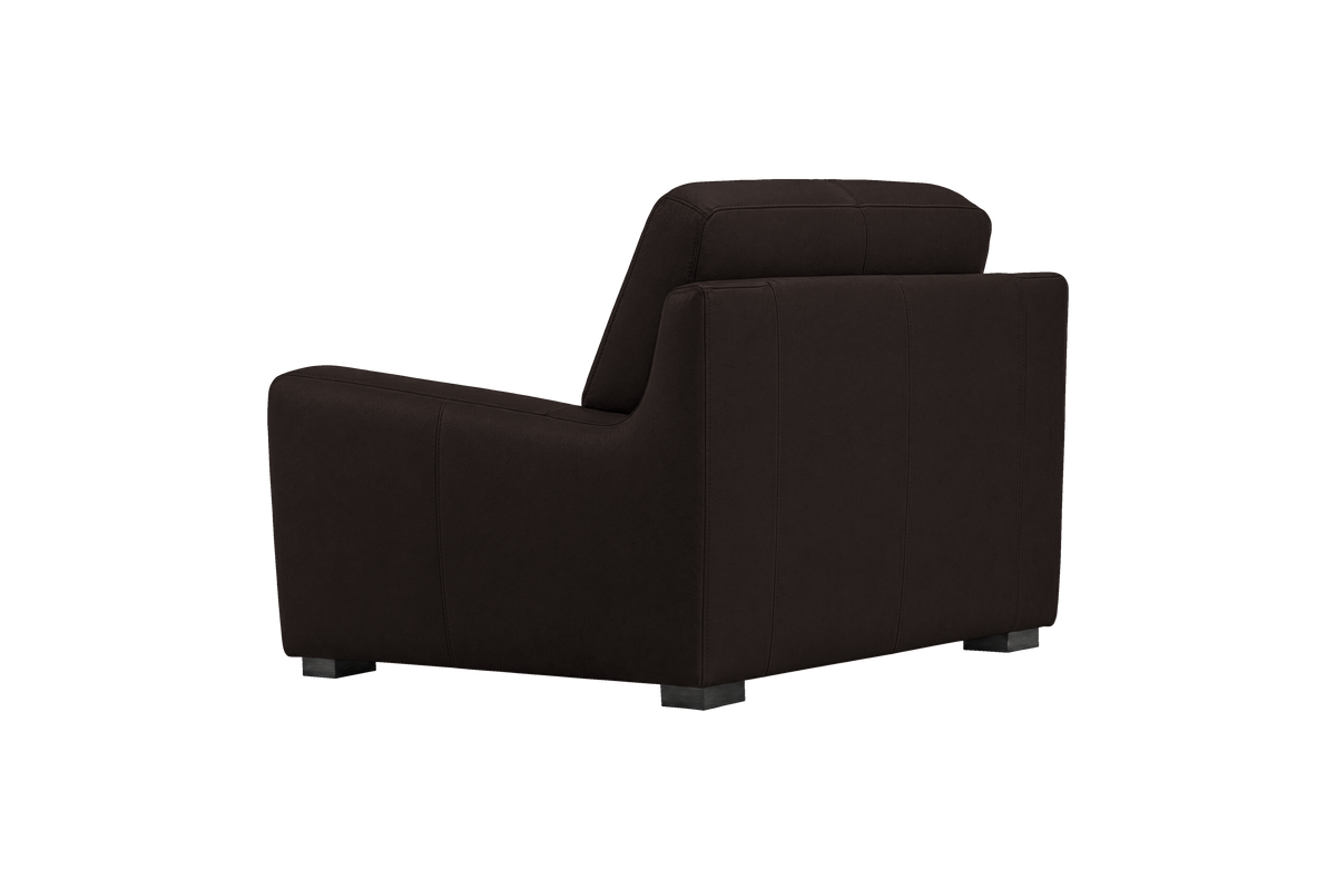 Theo Armchair in Dante Ebony