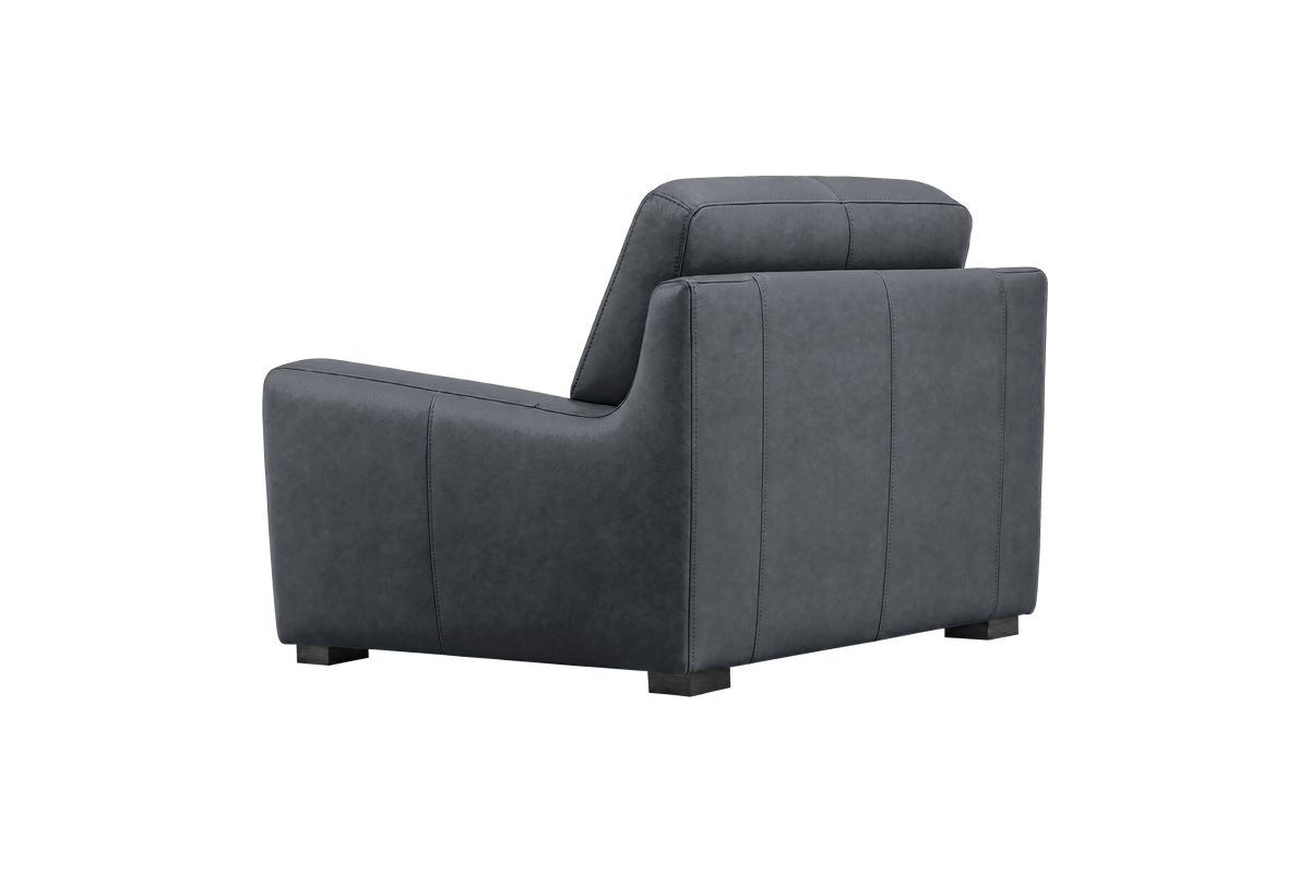 Theo Armchair in Dante Shark