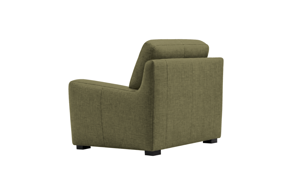 Theo Armchair in Mosquito Sycamore