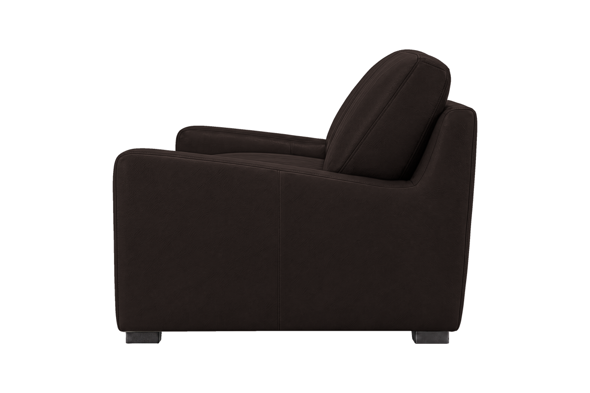 Theo Large Sofa in Dante Ebony