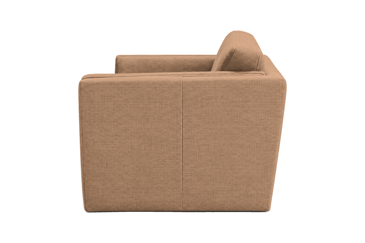 Valenti Medium Sofa in Roni Biscotti