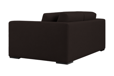 Caro Medium Sofa in Dante Ebony