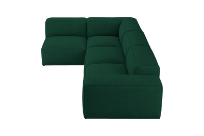 Elo Left Open Sectional in Roni Frog