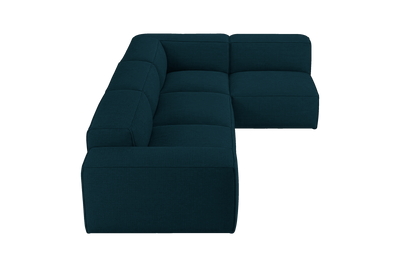 Elo Right Open Sectional in Roni Deep Lake