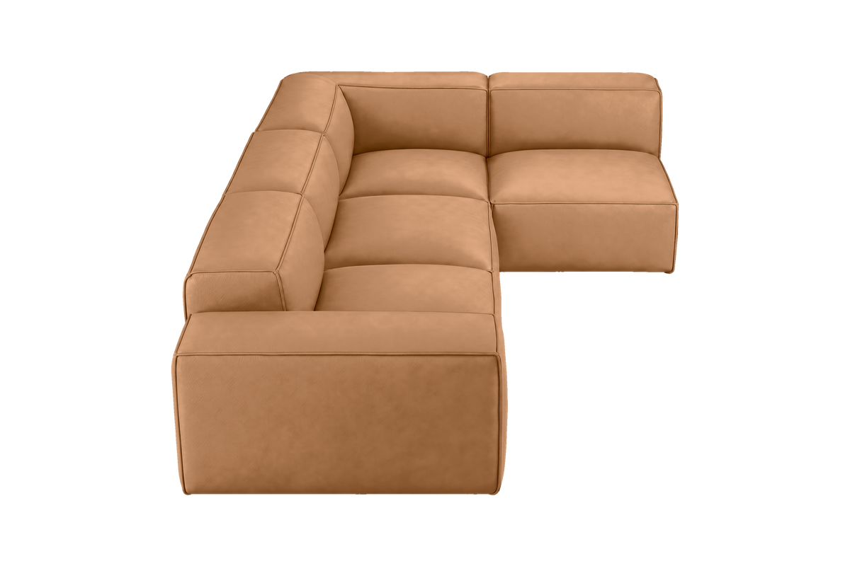Elo Right Open Sectional in Dante Les Yeux