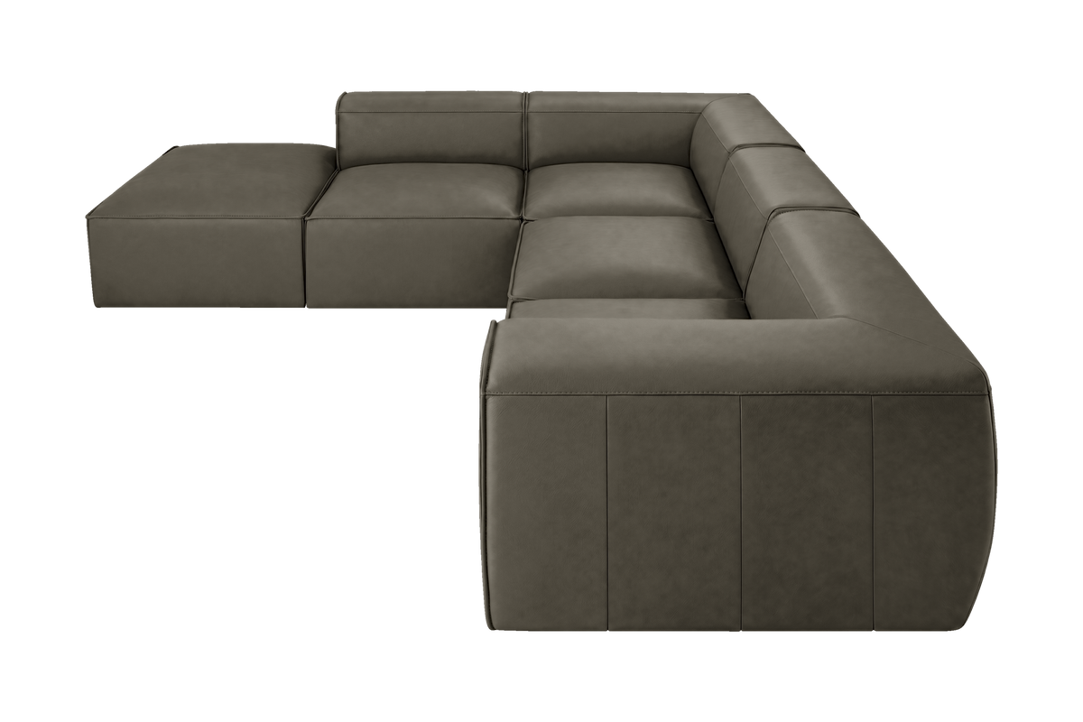 Fred Left Bumper Sectional in Marfa Cos