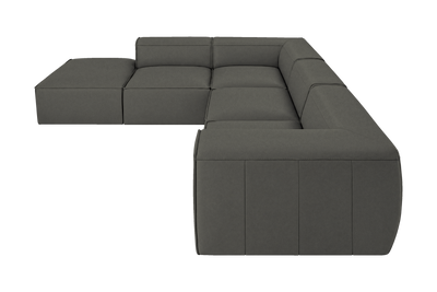 Fred Left Bumper Sectional in Felix Lola