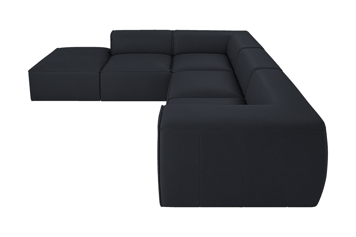 Fred Left Bumper Sectional in Marfa Lola