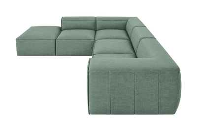 Fred Left Bumper Sectional in Roni Nane