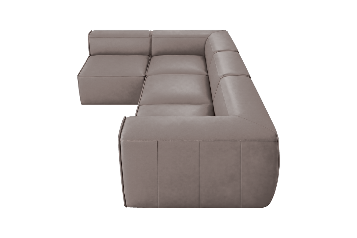 Fred Left Open Sectional in Dante Cos
