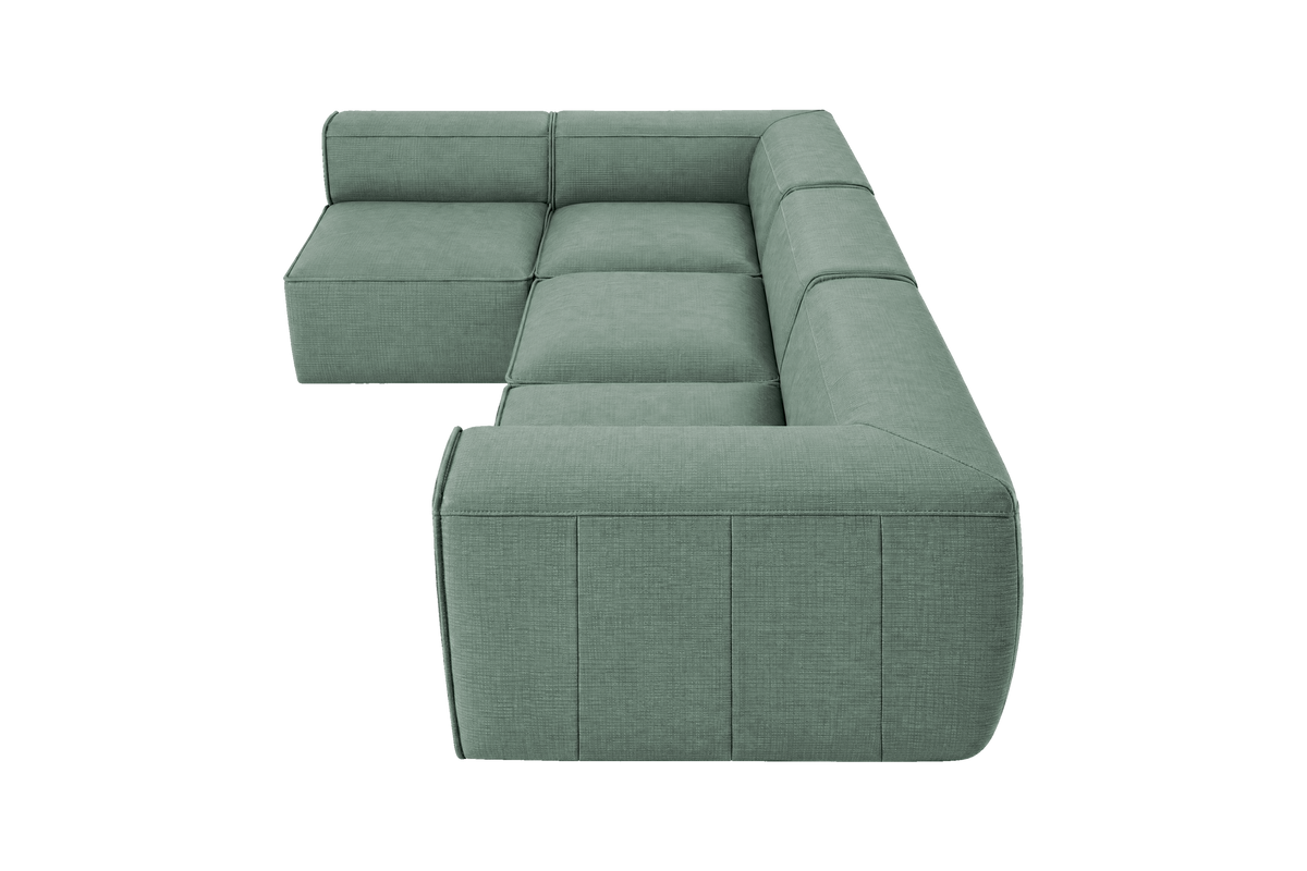 Fred Left Open Sectional in Roni Nane