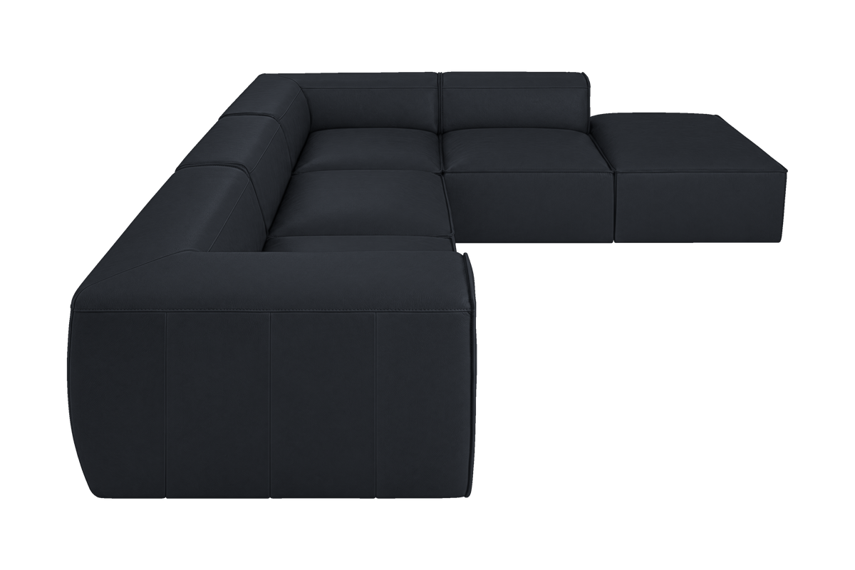 Fred Right Bumper Sectional in Marfa Lola