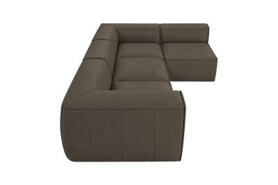 Fred Right Open Sectional in Fresco Cos