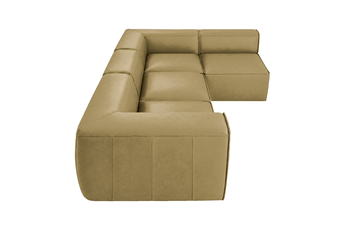 Fred Right Open Sectional in Marfa Olivia