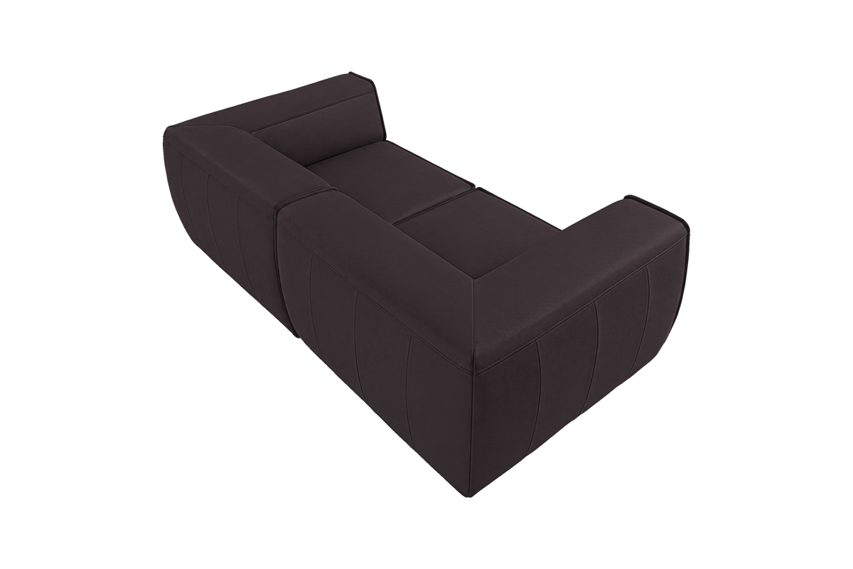 Fred Small Sofa in Dante Charcoal