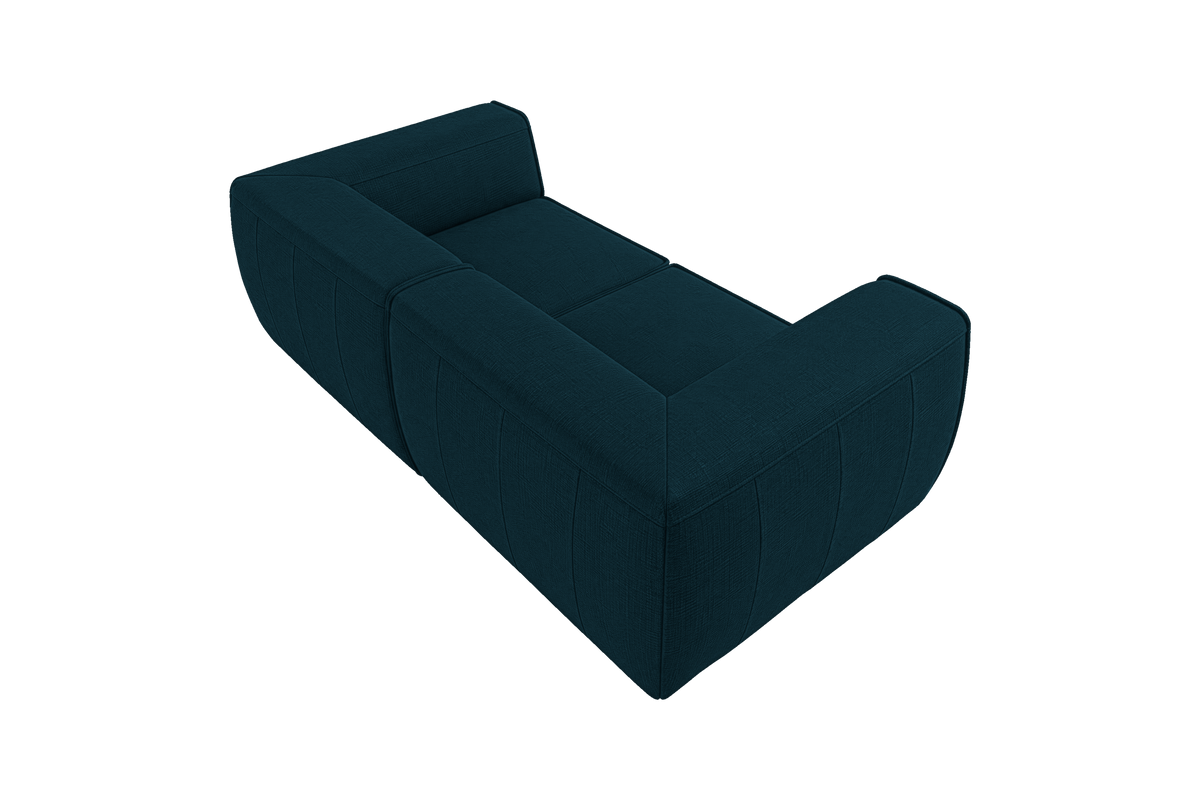 Fred Small Sofa in Roni Deep Lake