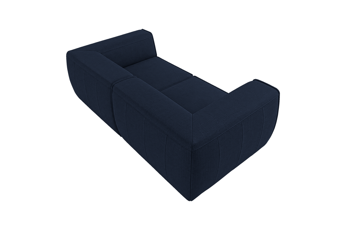 Fred Small Sofa in Roni Ember Blue