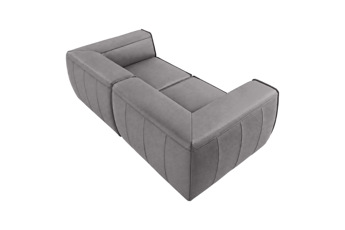 Fred Small Sofa in Dante Meteor