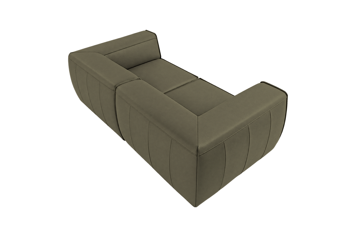Fred Small Sofa in Felix Olive