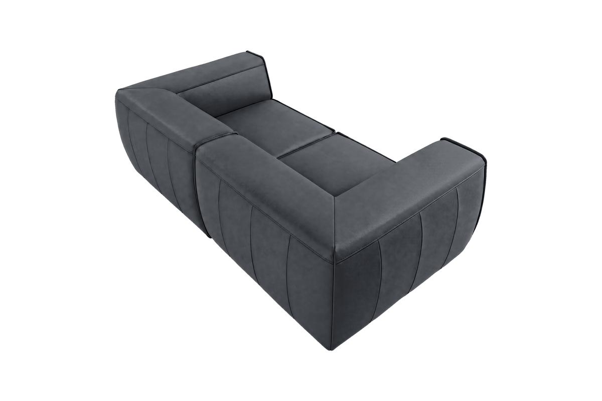 Fred Small Sofa in Dante Shark