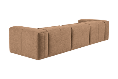 Jasmine Large Sofa in Roni Biscotti