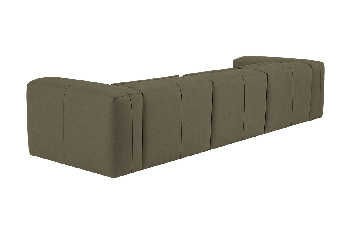 Jasmine Large Sofa in Felix Olive