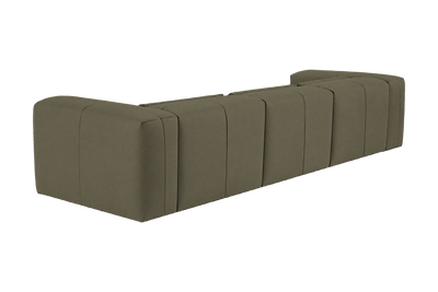 Jasmine Large Sofa in Felix Olive