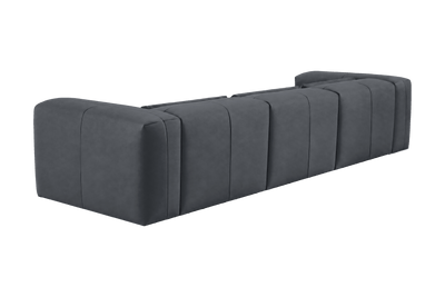 Jasmine Large Sofa in Dante Shark