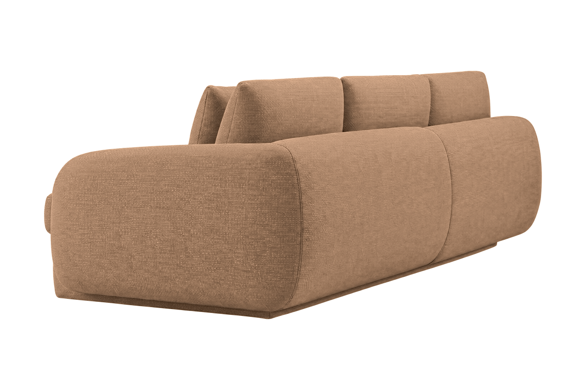 Milo Large Sofa in Roni Biscotti