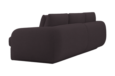 Milo Large Sofa in Dante Charcoal