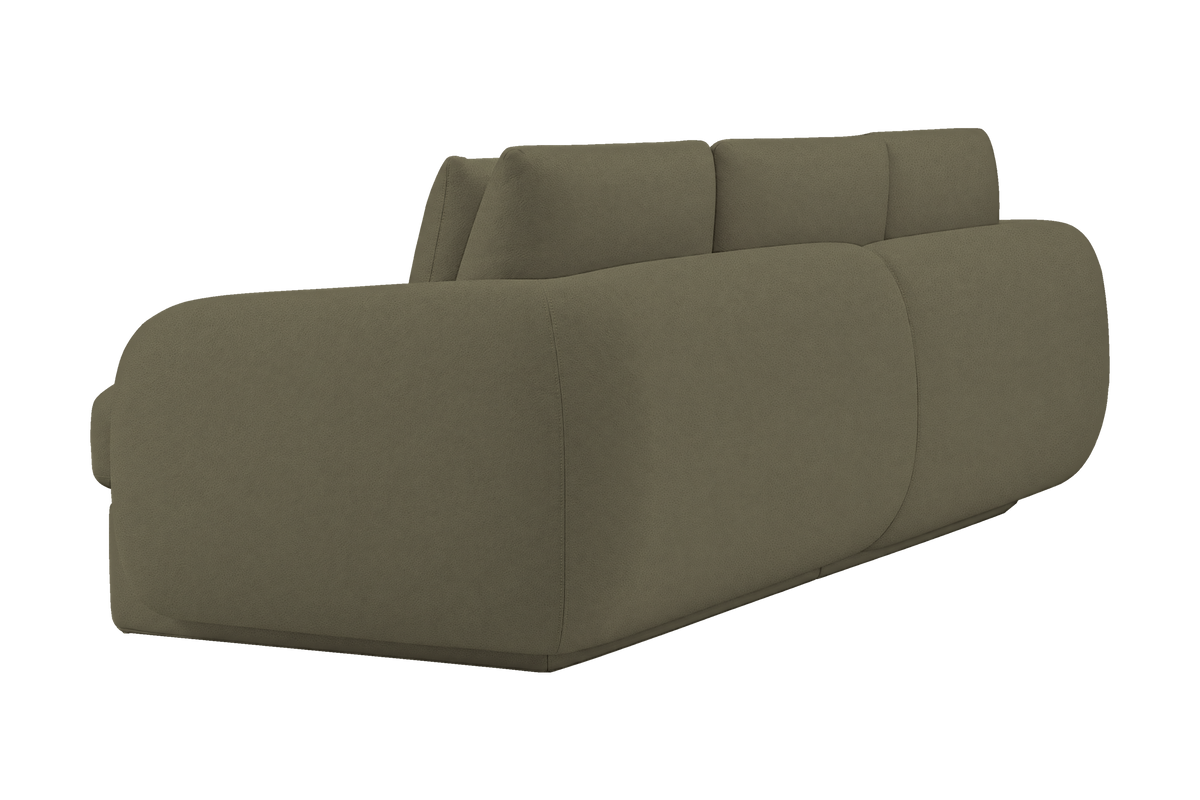 Milo Large Sofa in Felix Olive