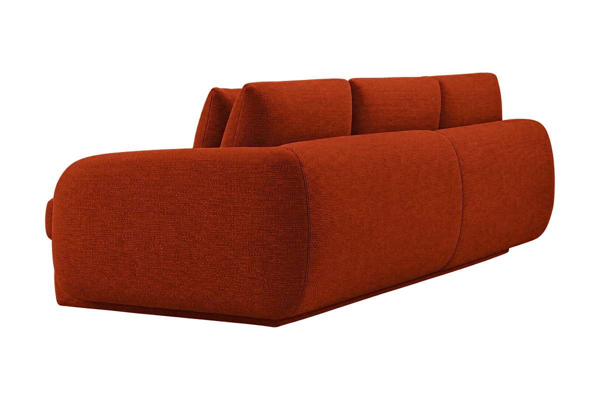 Milo Large Sofa in Roni Poppy
