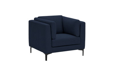Oli Armchair in Roni Ember Blue