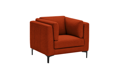 Oli Armchair in Roni Poppy