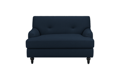 Senia Cuddle Chair in Dante Aqua