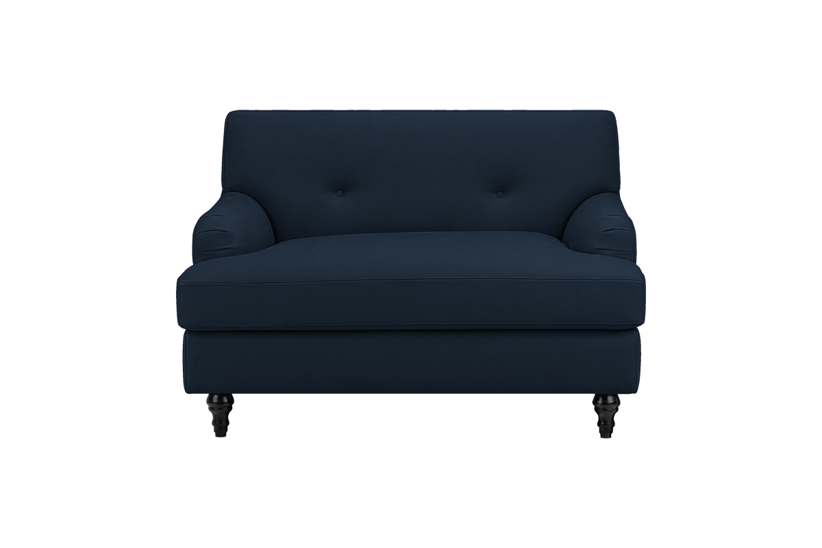 Senia Cuddle Chair in Dante Aqua