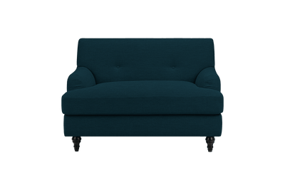 Senia Cuddle Chair in Roni Deep Lake