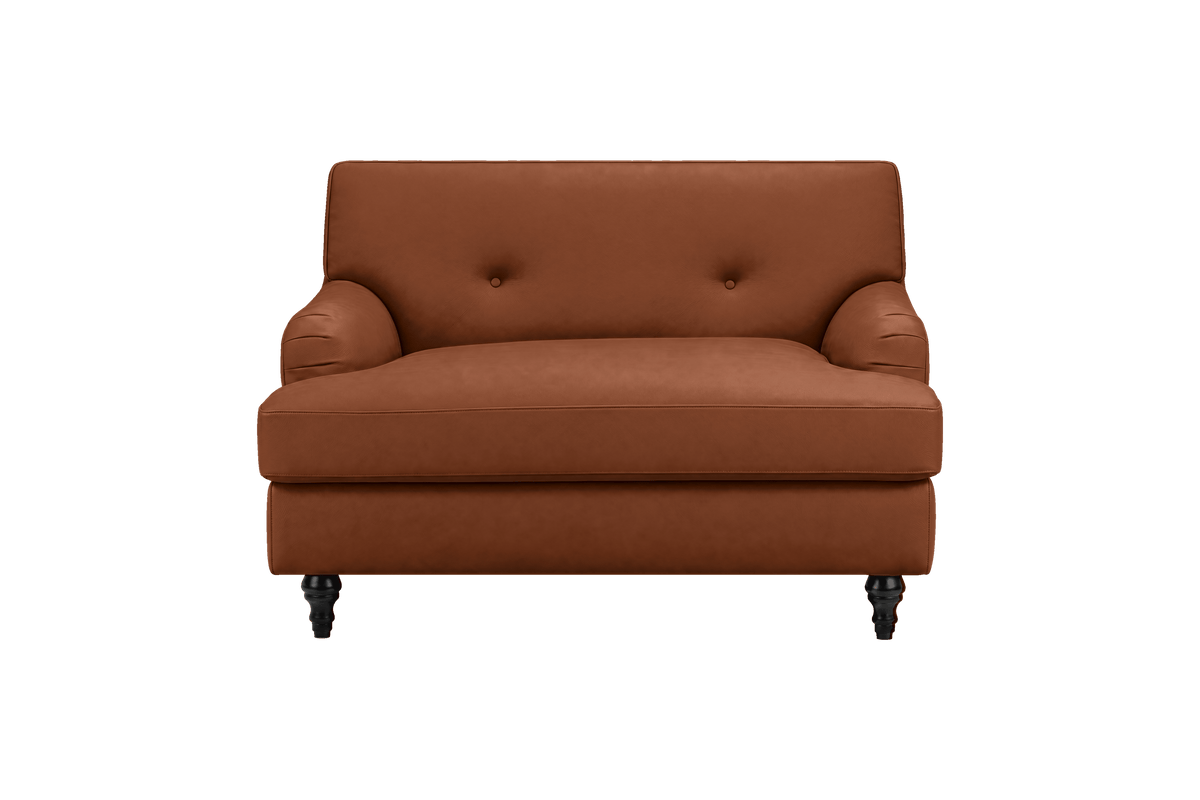 Senia Cuddle Chair in Dante Hazel
