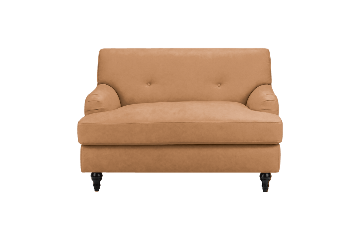 Senia Cuddle Chair in Marfa Les Yeux