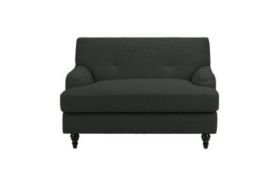 Senia Cuddle Chair in Mosquito Lola
