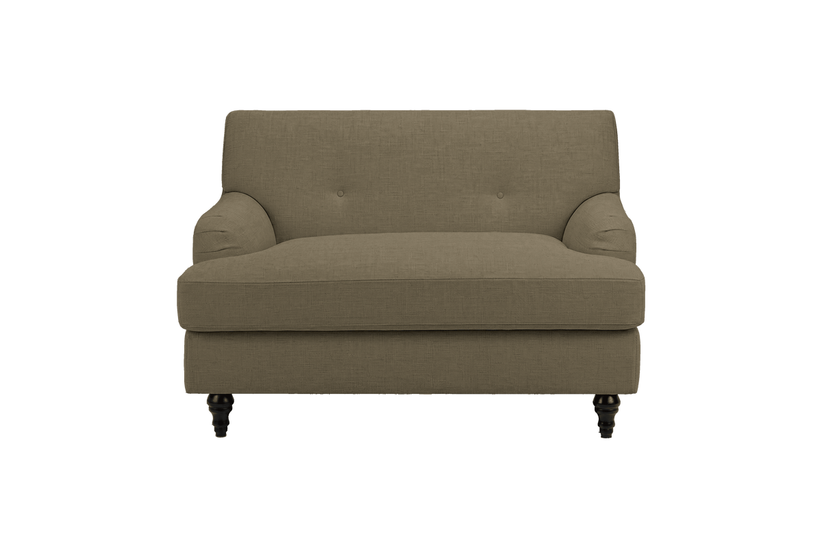 Senia Cuddle Chair in Mosquito Malibu